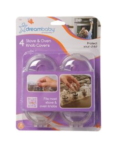 Stove and Oven Knob Covers - 4 Pack