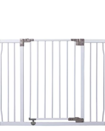 Puerta de seguridad extra ancha Liberty (99 a 106 cm) - Blanca